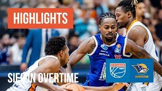 Sieg in Overtime! SYNTAINICS MBC-ROSTOCK SEAWOLVES - BBL Highlights