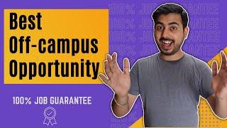 100% Job Guarantee upto 41 LPA | Best Full Stack Developer Training