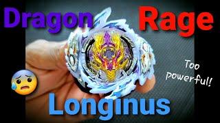 Rage Longinus Destroys! Rage Upper! Unboxing, Review & Epic Battles! Beyblade Burst Superking/Surge