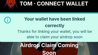 How to Connect Wallet with Tom Clicker | Connect Your Wallet For Tomclicker Airdrop