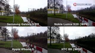 Video shootout: Nokia Lumia 920 vs HTC 8X vs Samsung Galaxy S3 vs Apple iPhone 5