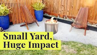 DIY Backyard Fire Pit Transformation