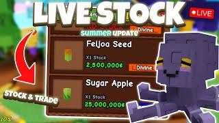 Live Grow A Garden Stock Trade and Weather NEW SUMMER UPDATE 24/7