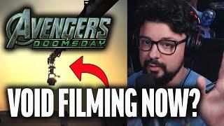 AVENGERS DOOMSDAY FILMING EPIC FIGHT IN THE VOID RIGHT NOW?!