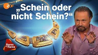 Vom Meister der Goldschmiedekunst: Diamantcollier steht vor poetischem Deal | Bares für Rares