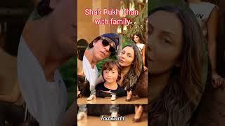 Shah Rukh Khan family!! #shahrukhan & son & daughter and beautiful wife  #shorts #aryankhan #viral