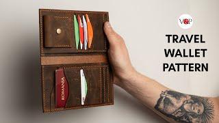 How to Make a Travel Wallet (Link to Pattern in Description)