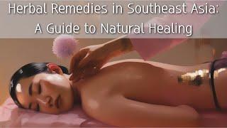 Herbal Remedies in Southeast Asia: A Guide to Natural Healing #alchemy