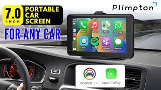 Plimpton 7" Portable Car Screen L1 -  FOR ANY CAR  ⫸ UNBOXING REVIEW