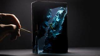 How to Make a Scary Deep Sea Resin Diorama