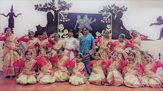 #Bihu Folk Dance #Faguner O Mohonaaye #Bhoomi #Rupa Roy #By My Kiddos