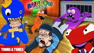 Rainbow Friends are not Our Friends  (FGTeeV Animation)