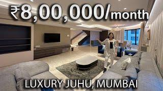 6 Bedroom LUXURY DUPLEX Apartment on LEASE in JUHU, MUMBAI