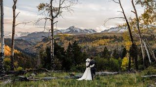 2-Day Snowy Fall Elopement in the Colorado Backcountry