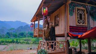 Single old man makes two colorful lanterns to prepare for CHRISTMAS | HO & MAN