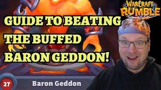 BUFFED Baron Geddon Boss Guide - Molten Core Raid F2P - Warcraft Rumble