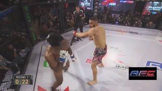 AFC 21 RAMEAU SOKOUDJOU VS JAMIE ABDALLAH LIGHT HEAVY WEIGHT TITLE