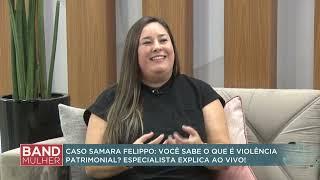 Thais Guimarães fala sobre violência patrimonial em entrevista à Band Mulher