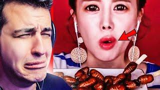 TERRIFYING ASMR  حال بهم زن ترین غذاهای دنیا 