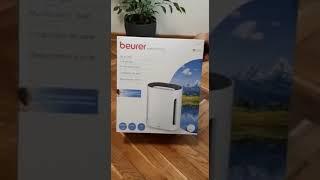 Beurer LR200 air purifier ionizer unboxing