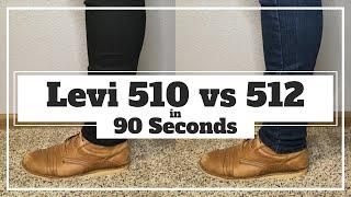 Levi 510 vs 512 - Understanding the Difference