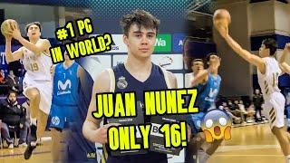 16 Yr Old Juan Nunez Is EMBARRASSING Older Players! Is Spanish Point Guard Future NBA Lottery Pick?