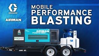 LESS DUST Blasting Trailer | Ultimate Sandblasting | SAVE Money & Time | EqoAir Blasting Trailer