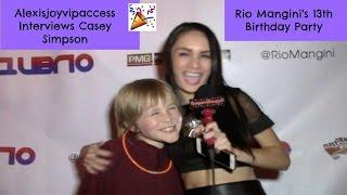 Nicky, Ricky, Dicky & Dawn's Casey Simpson Interview - Alexisjoyvipaccess - Rio Mangini Birthday