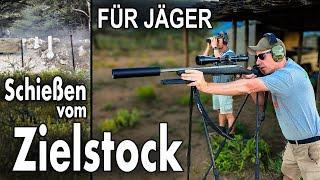 ZIELSTOCK-SCHIESSEN: Die ausführliche Anleitung (bis 300 Meter) - JAGD TOTAL