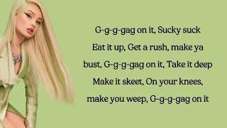 Kim Petras - Gag on it (lyrics)