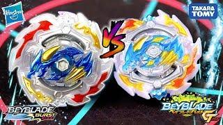 ACE DRAGON D5 VS ACE DRAGON - HASBRO VS TAKARA TOMY BEYBLADE BURST RISE BEYBLADE BURST GT