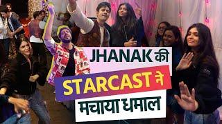 Hiba Nawab, Pranali Rtahod, Fahmaan Khan और Jhanak की cast ने किया जमकर Dance