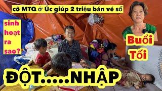 Độtt nhập buổi tối GĐ Trọng Sún màn trời chiếu đất bất ngờ Việt Kiểu Úc giúp vốn bán vé số