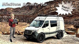 Biggest Tires Possible Sprinter Van - Agile Offroad No-Rub Fenders