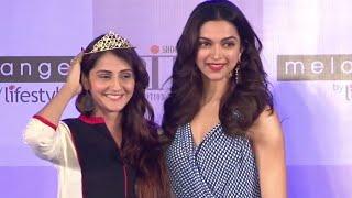 Deepika Padukone, Irrfan Khan Launches Piku Melange Collection
