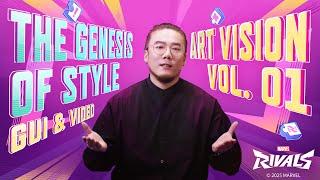 Art Vision Vol. 01 // The Genesis of Style: GUI & Video | Marvel Rivals