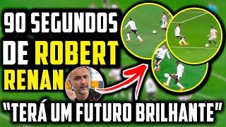 SURPREENDEU ATÉ O VÍTOR PEREIRA! LANCES de ROBERT RENAN - CORINTHIANS 1X0 CEARÁ