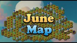 Hero Wars Mysterious Island June Map | Full Rewards & Best Path Guide!