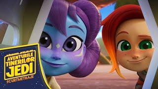 Creatura poznașă a lui Lys | Aventurile Tinerilor Jedi | Disney Junior Romania