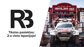 Baja Spain Aragon 2024: podiumas! 2-a vieta bendroje įskaitoje