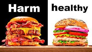 The Most Harmful vs. The Healthiest Burger