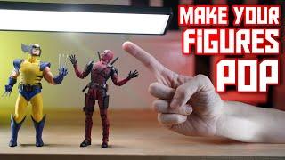 Action Figure TIPS! Make your Figures POP!