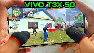 Vivo T3x 5g Free Fire Test | Vivo T3x 5g Gaming Test Free Fire | Vivo T3x 5g FF Gameplay Test |