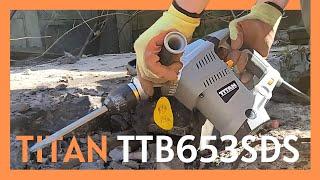 Titan TTB653SDS Electric SDS Plus Drill - Hammer Drill & Chisel Review