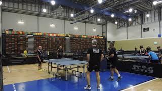 Table Tennis 2019 ITTF WVT Townsville, Australia Men's Teams (1) B. SPRUNT & Mike Summers Australia