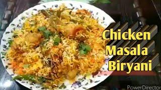 CHICKEN MASALA BIRYANI // MADE BY SALMA KITCHEN#trending