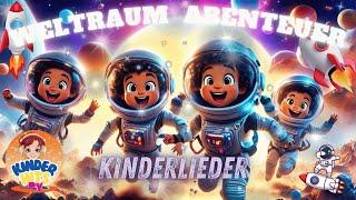 Weltraum Abenteuer #kinderlieder #bewegungslieder #mitsingen (Lehrreiche Lieder) @KinderHitsTV