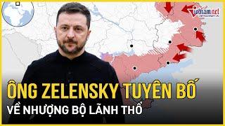 Ông Zelensky chính thức tuyên bố về nhượng bộ lãnh thổ sau thỏa thuận ngừng bắn 30 ngày với Mỹ