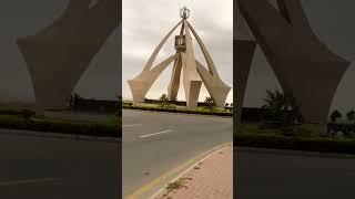 Beautiful View Of Grand Mosque & Descon Towers Bahria Town Karachi #shortsyoutube #grandmosque #fyp