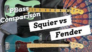 Squier vs. Fender Precison Bass - is the difference worth it?